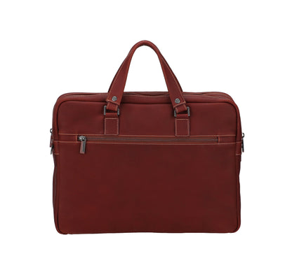 Gran Cartera de Cuero Negra