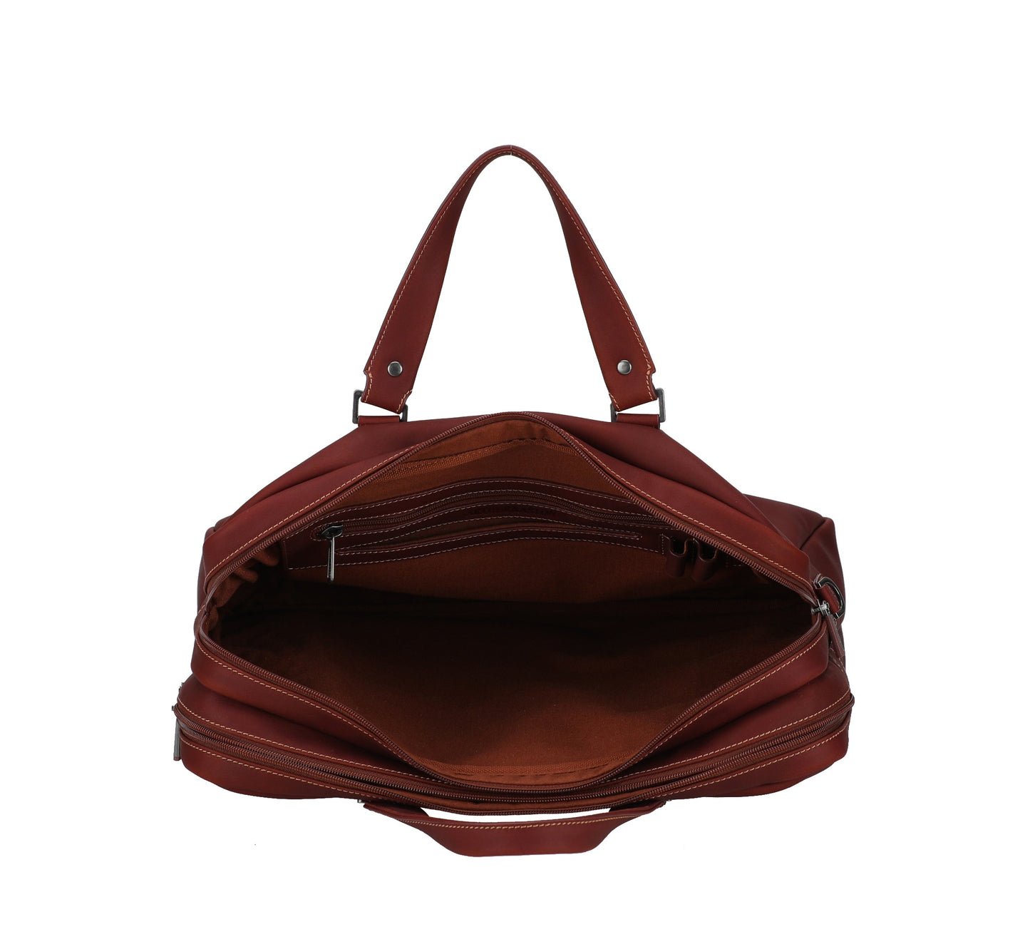 Gran Cartera de Cuero Negra