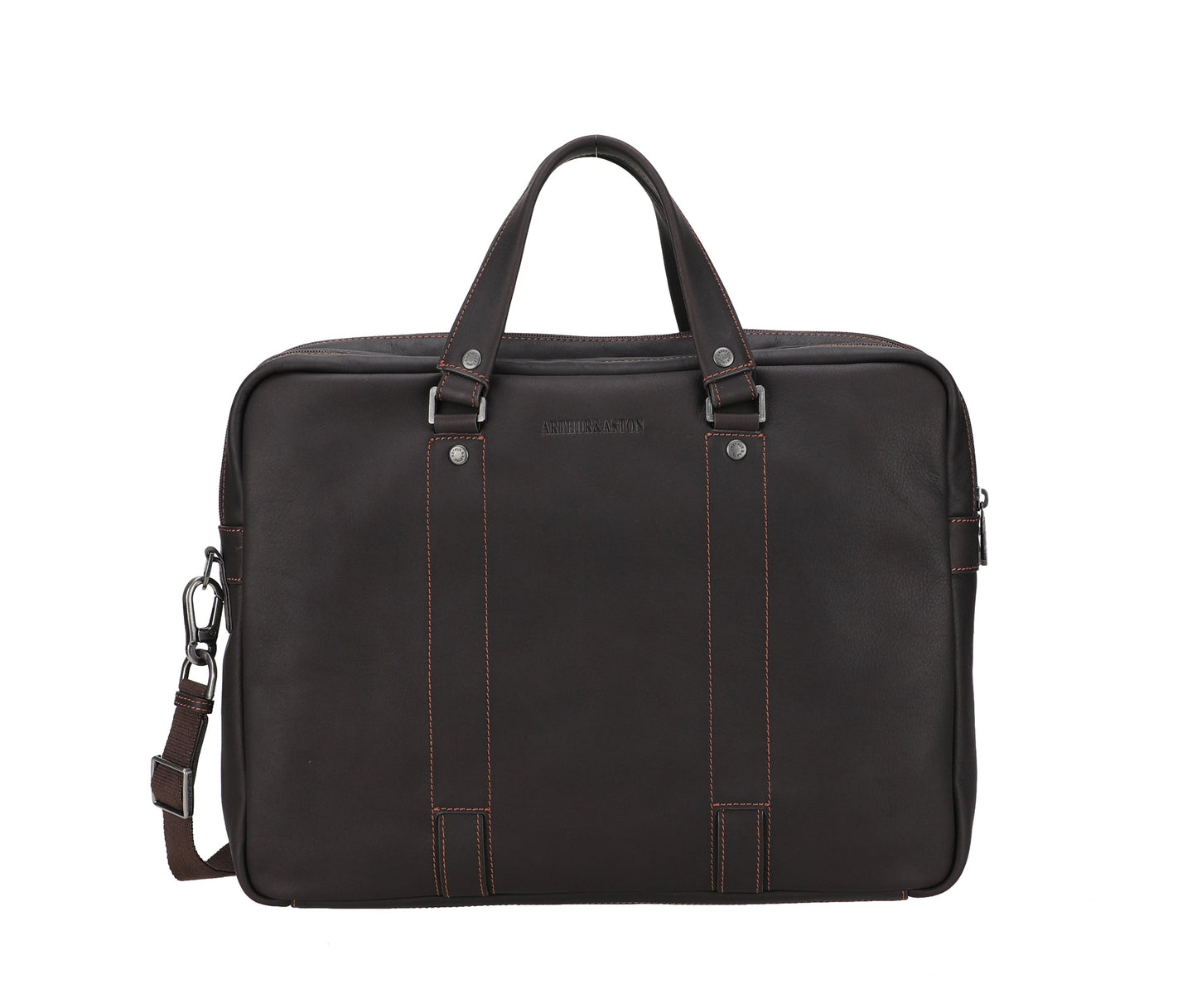 Gran Cartera de Cuero Negra