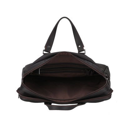 Gran Cartera de Cuero Negra