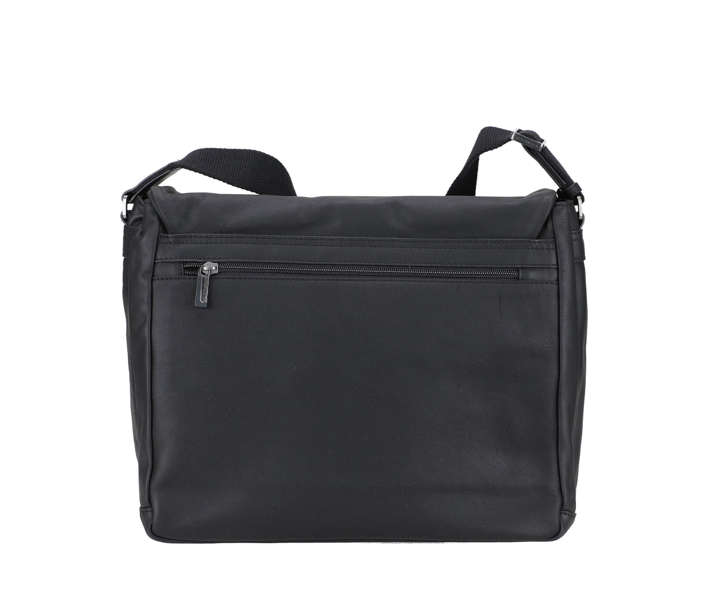 Bolso de Caza de Cuero Néro con Solapa