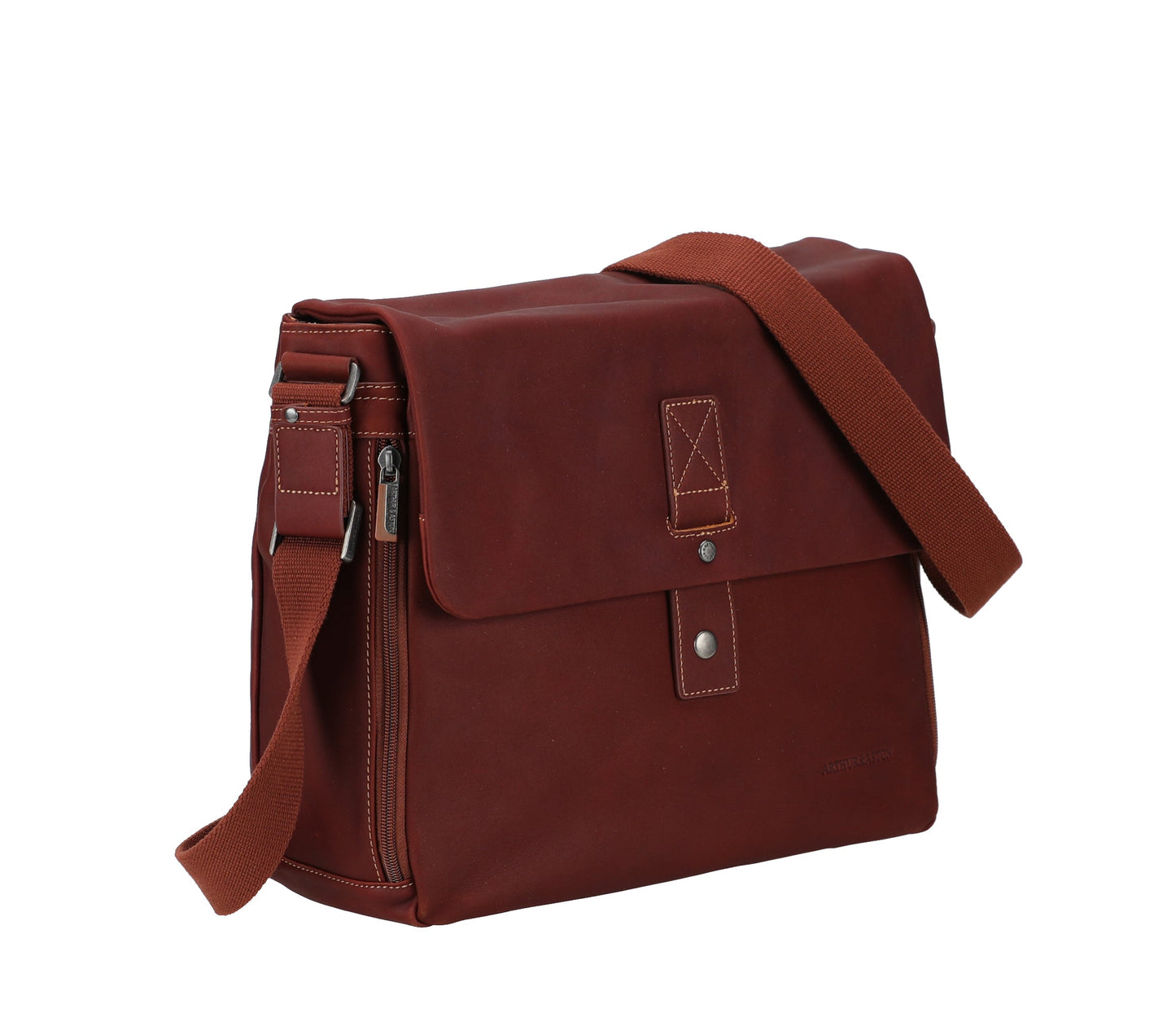 Bolso de Caza de Cuero Néro con Solapa