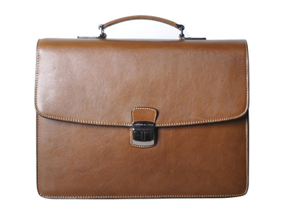 Georges Cuero de Vaca Cartera con 1 Soufflet