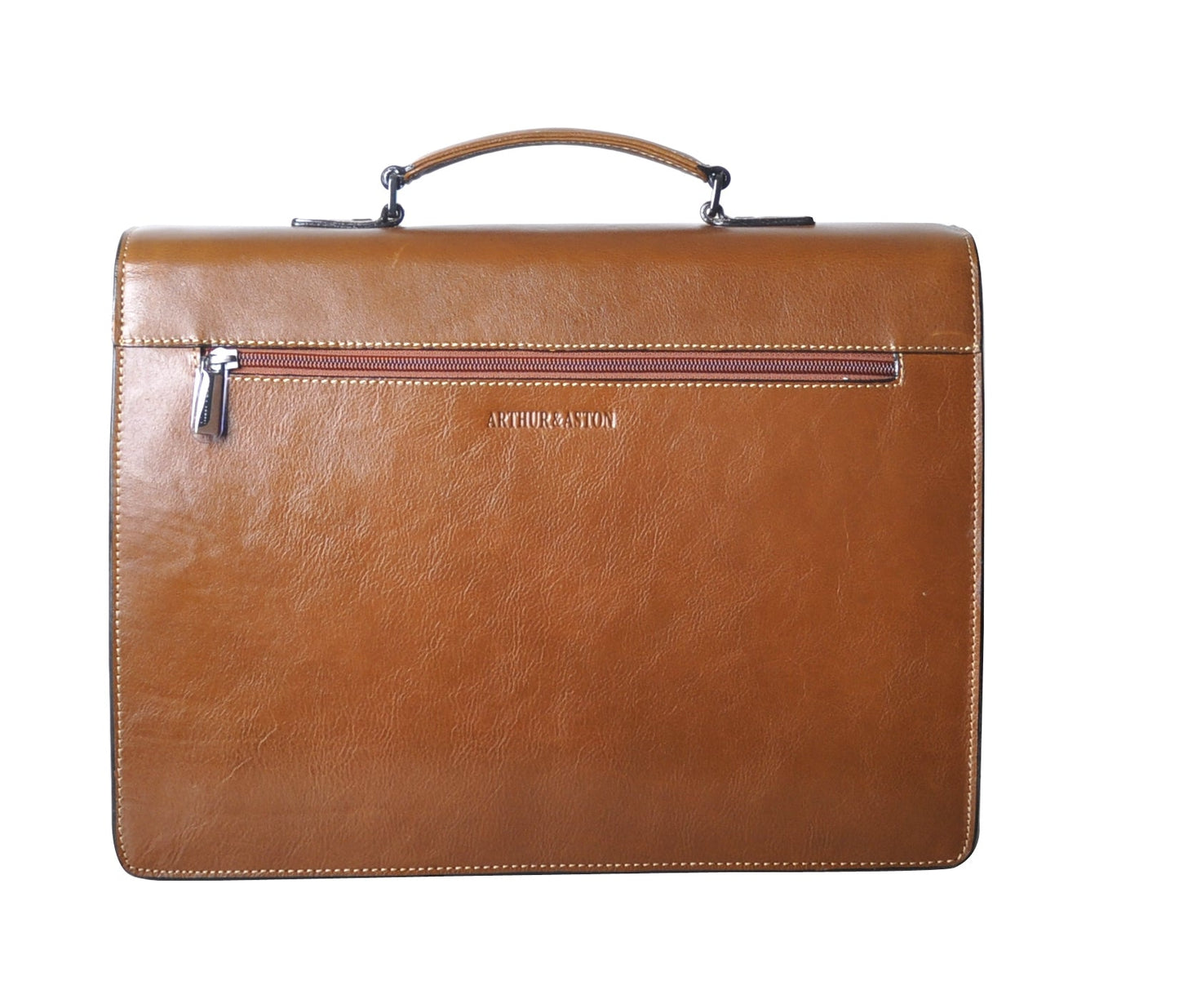 Georges Cuero de Vaca Cartera con 1 Soufflet