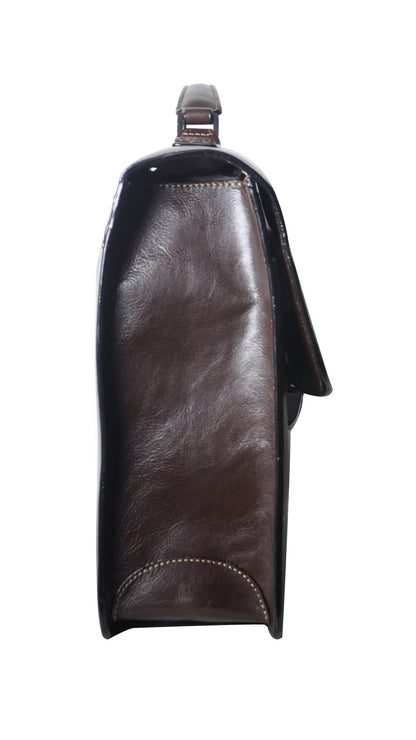 Georges Cuero de Vaca Cartera con 1 Soufflet