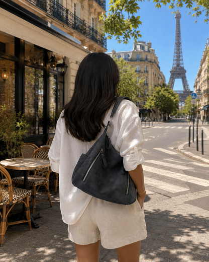 Adèle | Textured Crossbody Bag