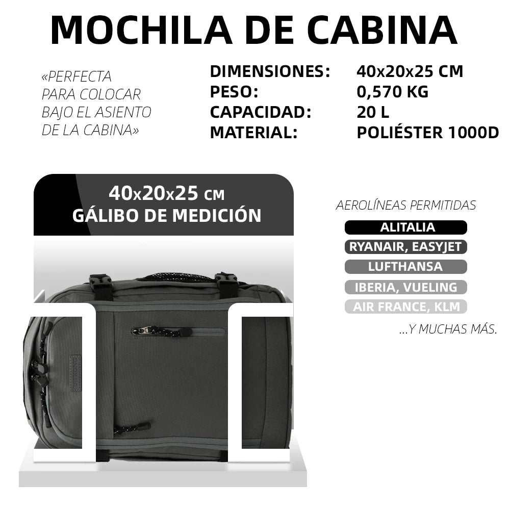 Orlyn | Mochila Cabina Ryanair