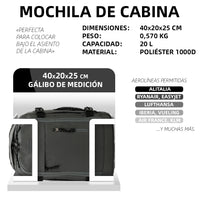 Orlyn | Mochila Cabina Ryanair