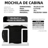 Orlyn | Mochila Cabina Ryanair