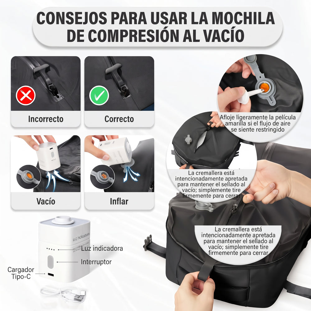 ORLYN | Mochila de vacío