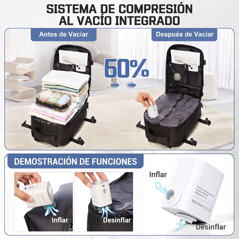 ORLYN | Mochila de vacío