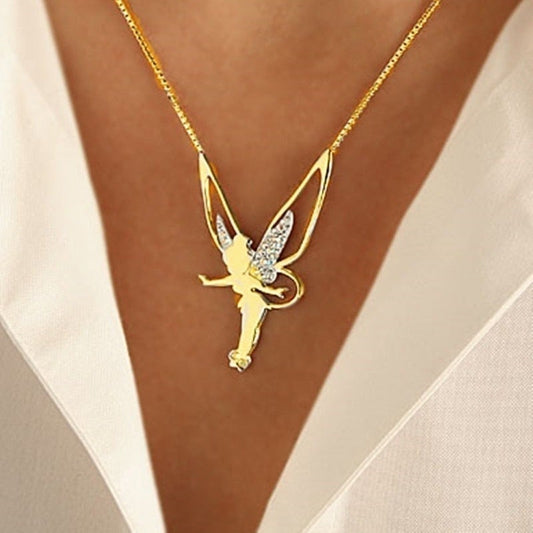Collar con Colgante de Hada Mágica