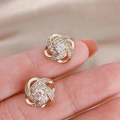 Pendientes en Forma de Espiral