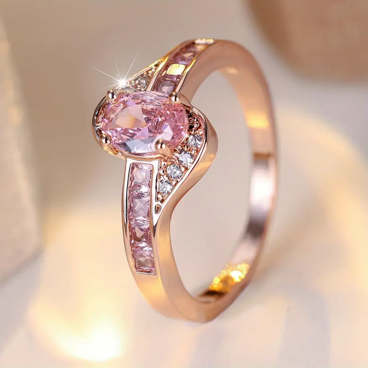 Anillo en Color Rosa