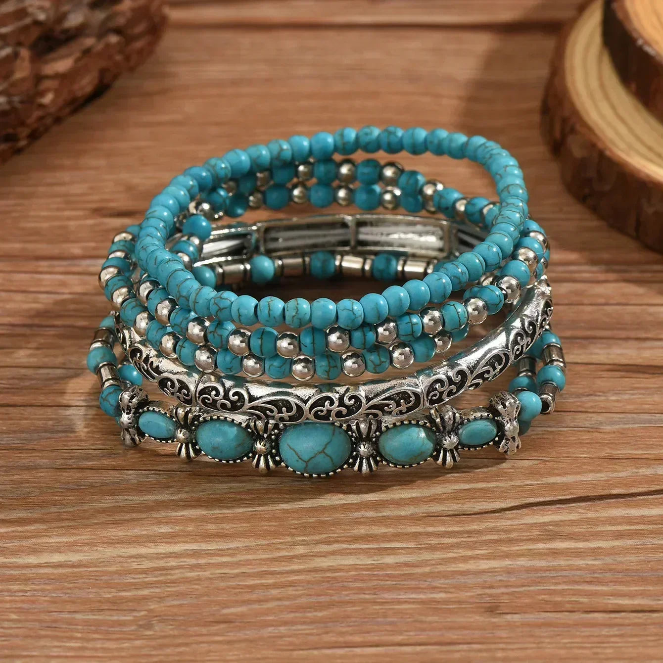 Azura | Set de Pulseras Bohemias