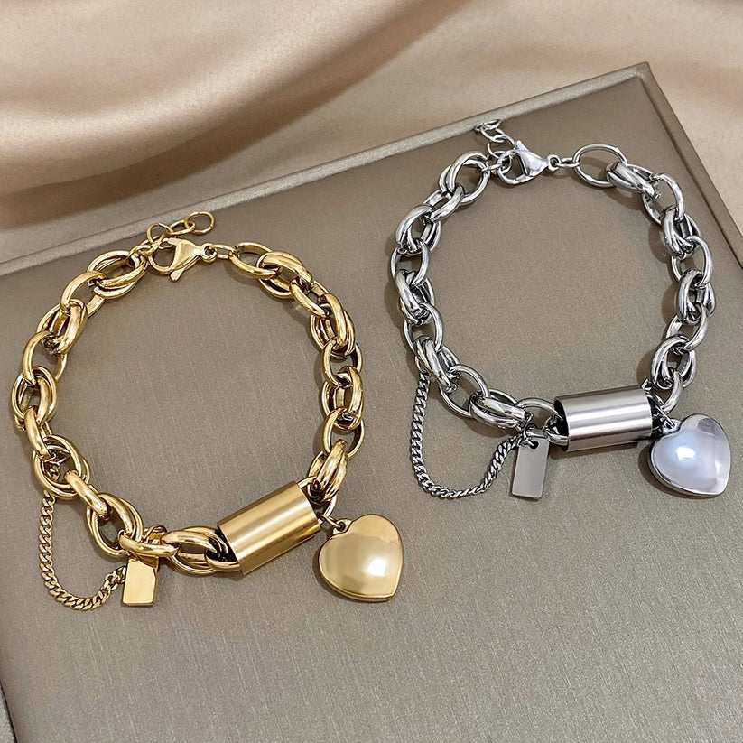 Valerie | Pulsera Chic con Diseño de Corazón