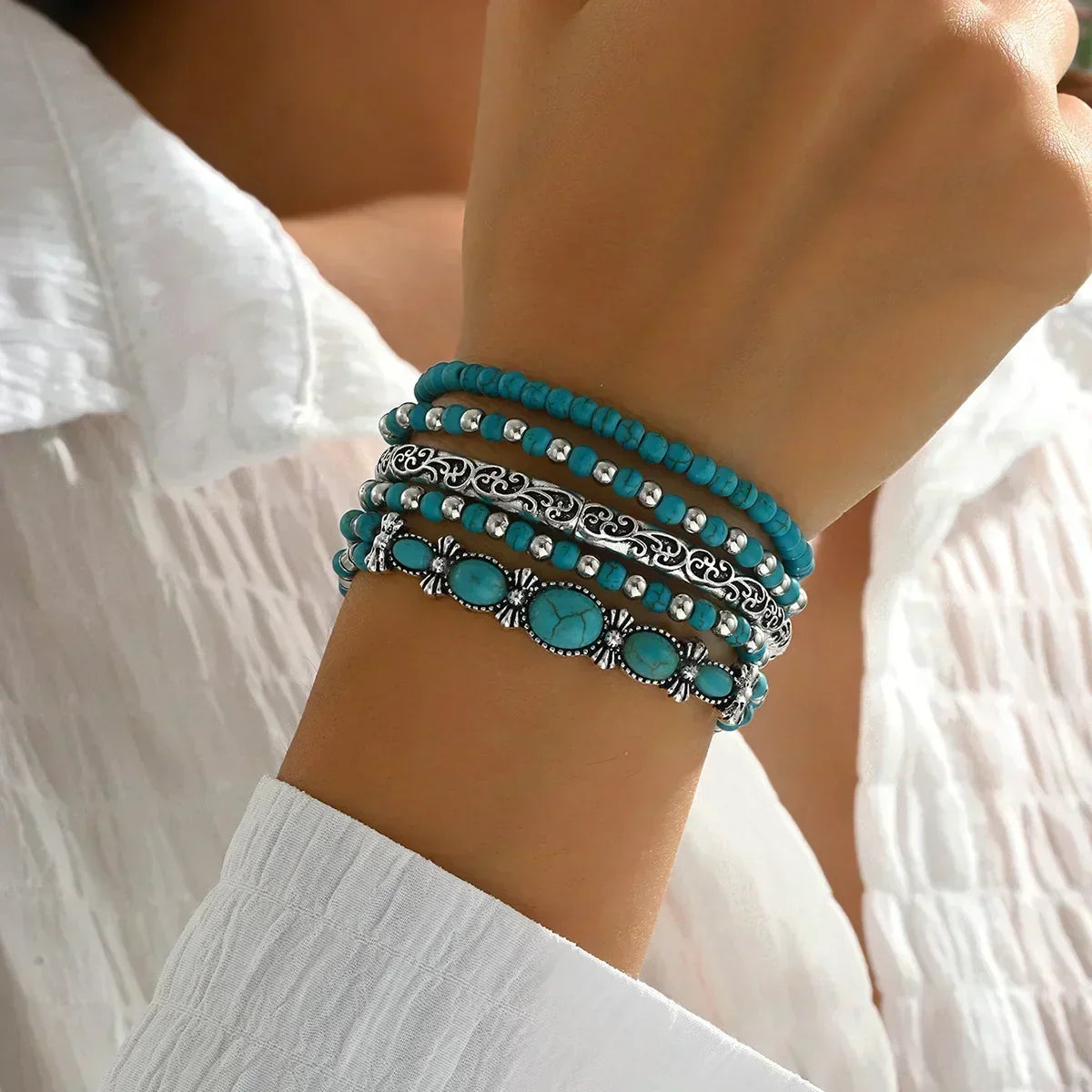 Azura | Set de Pulseras Bohemias