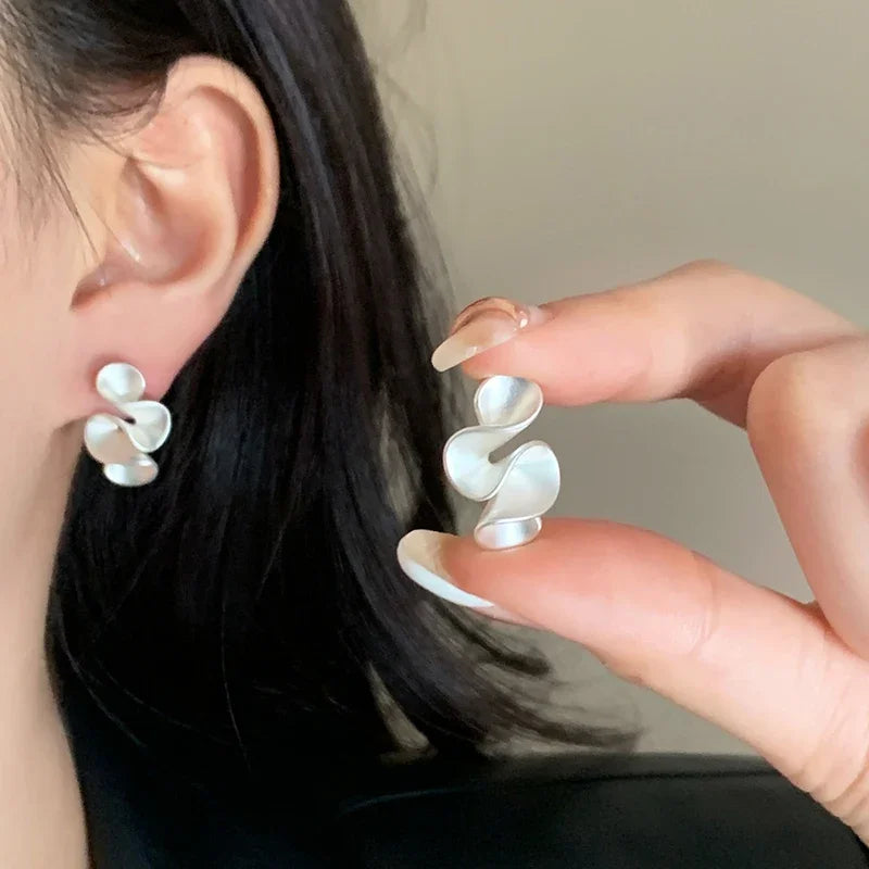 Aretes con Diseño de Flor