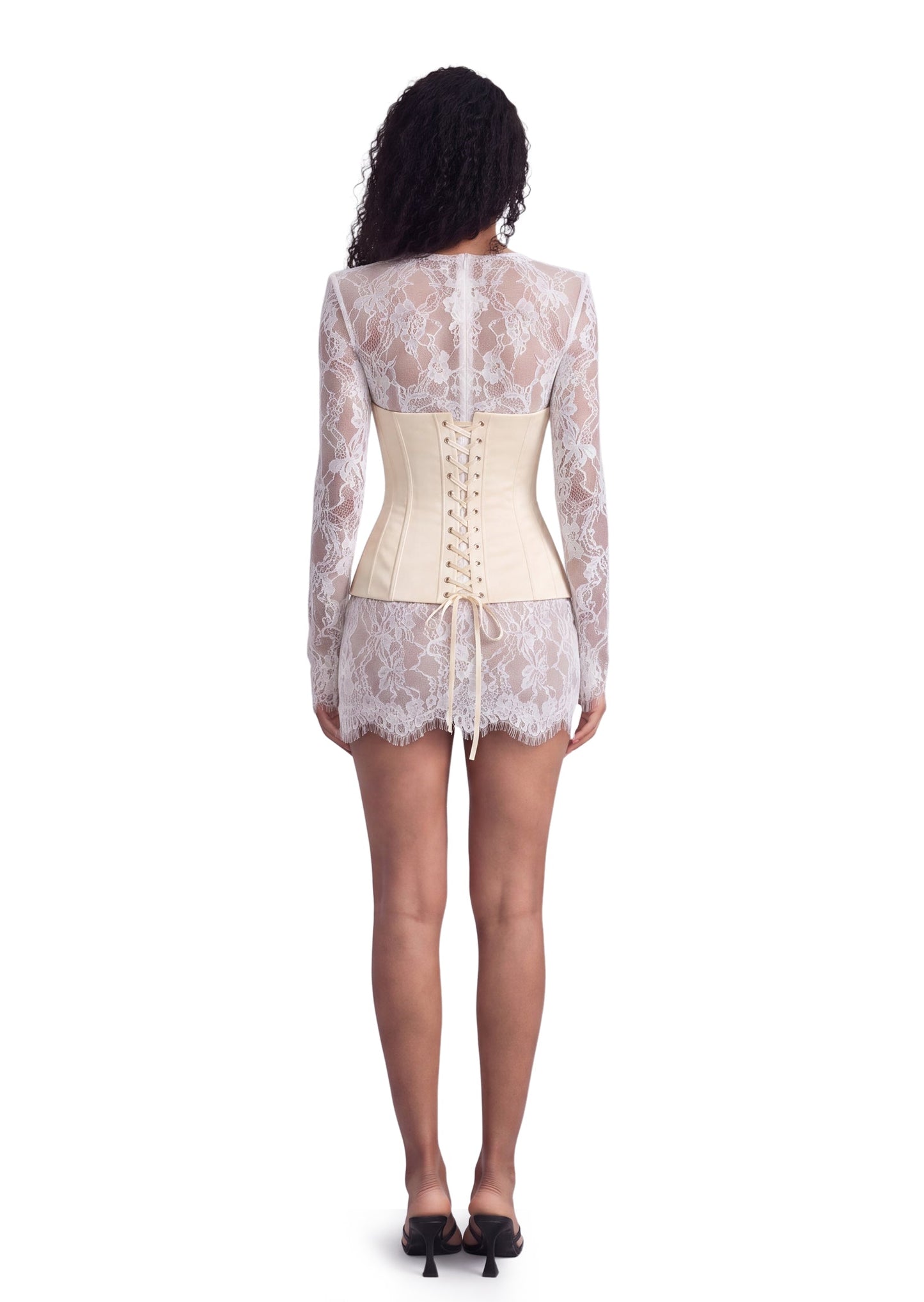 Corsé Angelina Mini Vestido de Encaje