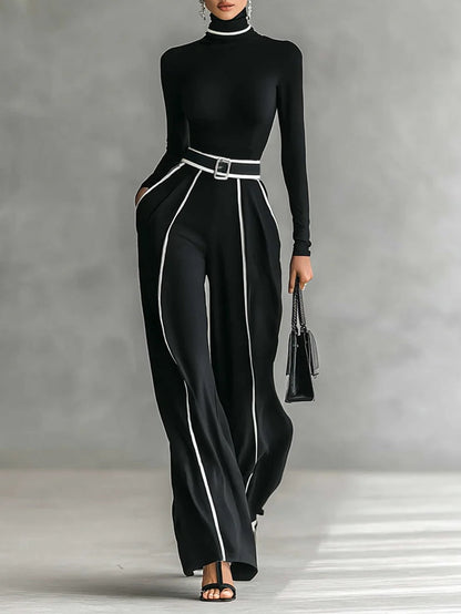 Vera™ | Conjunto Chic con Detalles en Contraste