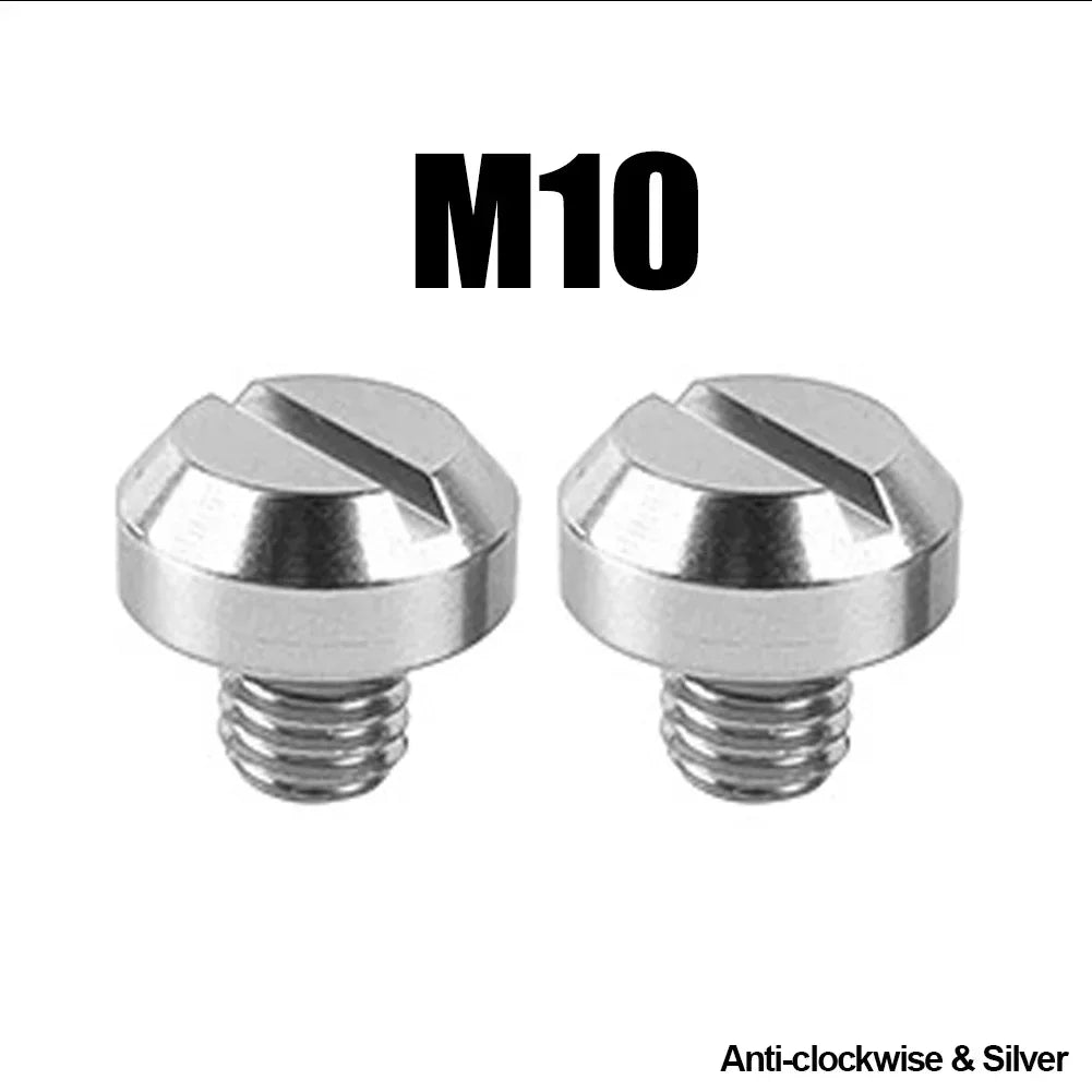 2PCS M8 M10*1.25 Motorcycle Mirror Hole Plug Screw Bolts for Yamaha Honda Kawasaki Suzuki BMW Aprilia Ducati Universal