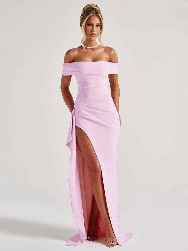 Vestido de Fiesta de Un Hombro
