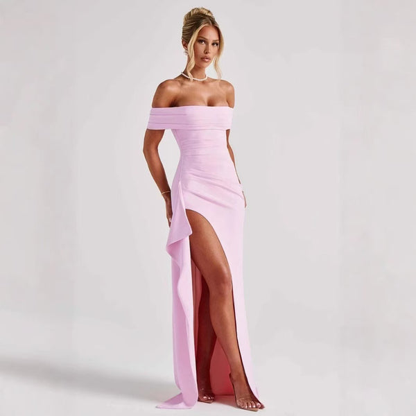 Vestido de Fiesta de Un Hombro