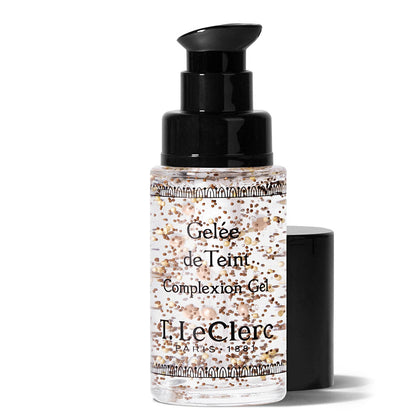 "Gelée de Teint - Hidratante y Bronceadora" can be rewritten as "Gelée de Teint - Hidratante con Efecto Bronceador".