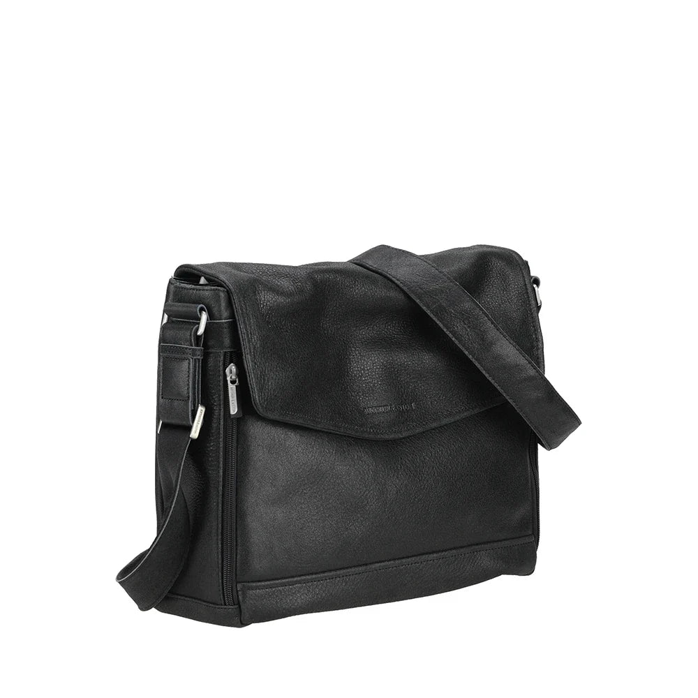 Large Owen Leather Messenger Bag