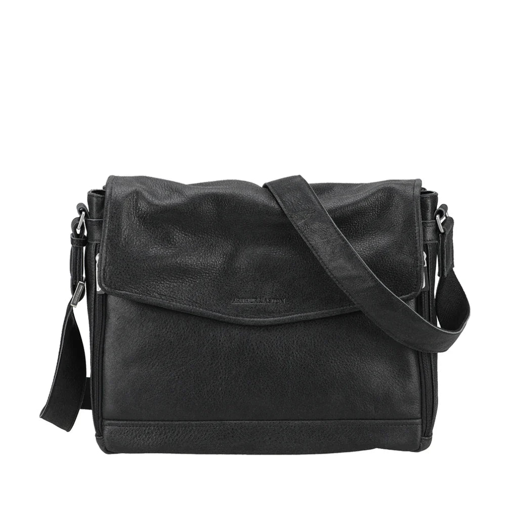 Large Owen Leather Messenger Bag