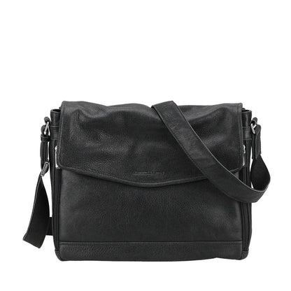Large Owen Leather Messenger Bag