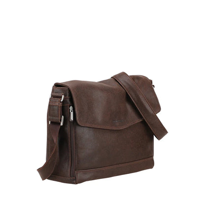 Large Owen Leather Messenger Bag