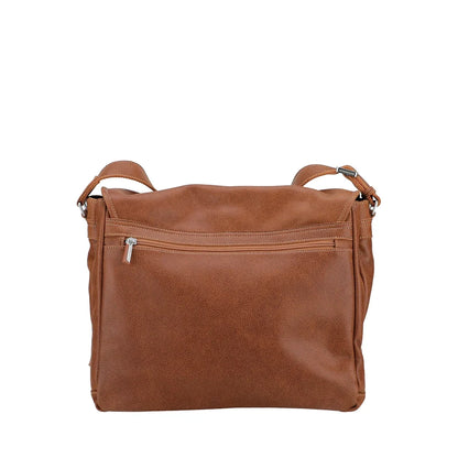 Large Owen Leather Messenger Bag
