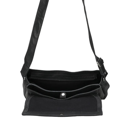 Large Owen Leather Messenger Bag
