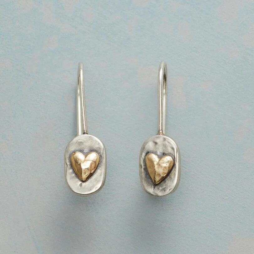 Pendientes con Diseño de Corazón