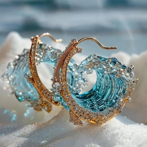 Pendientes de Mar en Movimiento