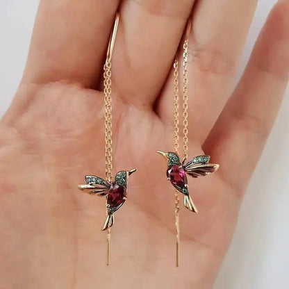 Aretes Colibrí